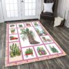 Adorable Cactus Rectangle Rug Sport Decor Gift Floor Decor Living Room Carpet Rug Area Rug - 1bb1858e9eb3