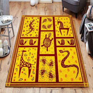 Africa Animal Art Rug Sport Decor Gift Floor Decor Living Room Carpet Rug Area Rug - f85d3af316a7