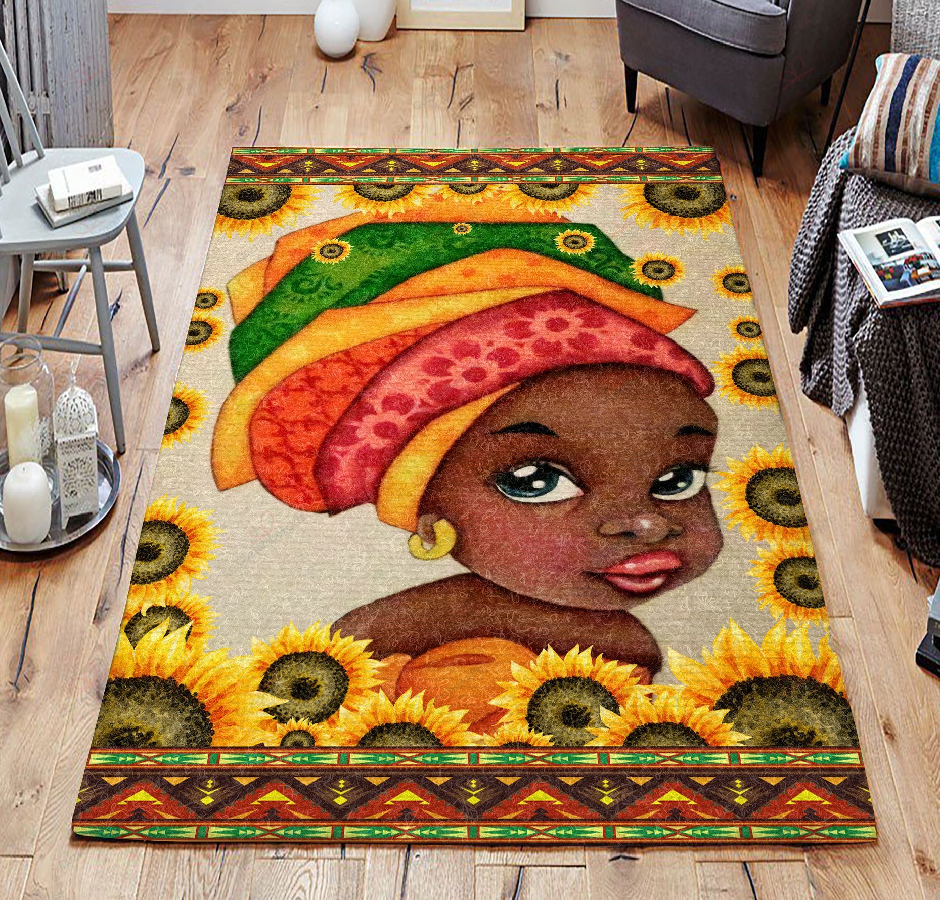 Africa Baby Girl Rug Sport Decor Gift Floor Decor Living Room Carpet Rug Area Rug - 1e6b735688d9 Africa Baby Girl Rug Sport Decor Gift Floor Decor Living Room Carpet Rug Area Rug - 1e6b735688d9