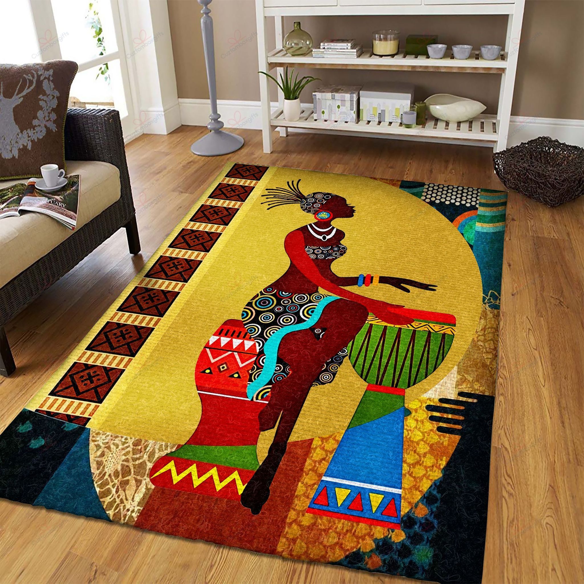 Africa Black Women Ethnic Art Rug Sport Decor Gift Floor Decor Living Room Carpet Rug Area Rug - 2af6674ad0f3 Africa Black Women Ethnic Art Rug Sport Decor Gift Floor Decor Living Room Carpet Rug Area Rug - 2af6674ad0f3