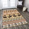 Africa Buffalo Pattern Rug Sport Decor Gift Floor Decor Living Room Carpet Rug Area Rug - 4128e7295d33