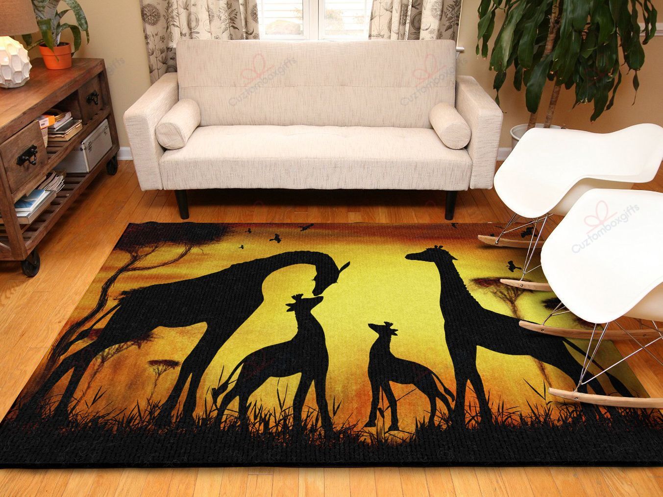 Africa Giraffe Family Rug Sport Decor Gift Floor Decor Living Room Carpet Rug Area Rug - ab4e6358ae0a Africa Giraffe Family Rug Sport Decor Gift Floor Decor Living Room Carpet Rug Area Rug - ab4e6358ae0a