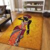 Africa Girl 1 Rug Sport Decor Gift Floor Decor Living Room Carpet Rug Area Rug - 001c8df5680b