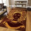 Africa Girl Rug Sport Decor Gift Floor Decor Living Room Carpet Rug Area Rug - 6b684288ba91