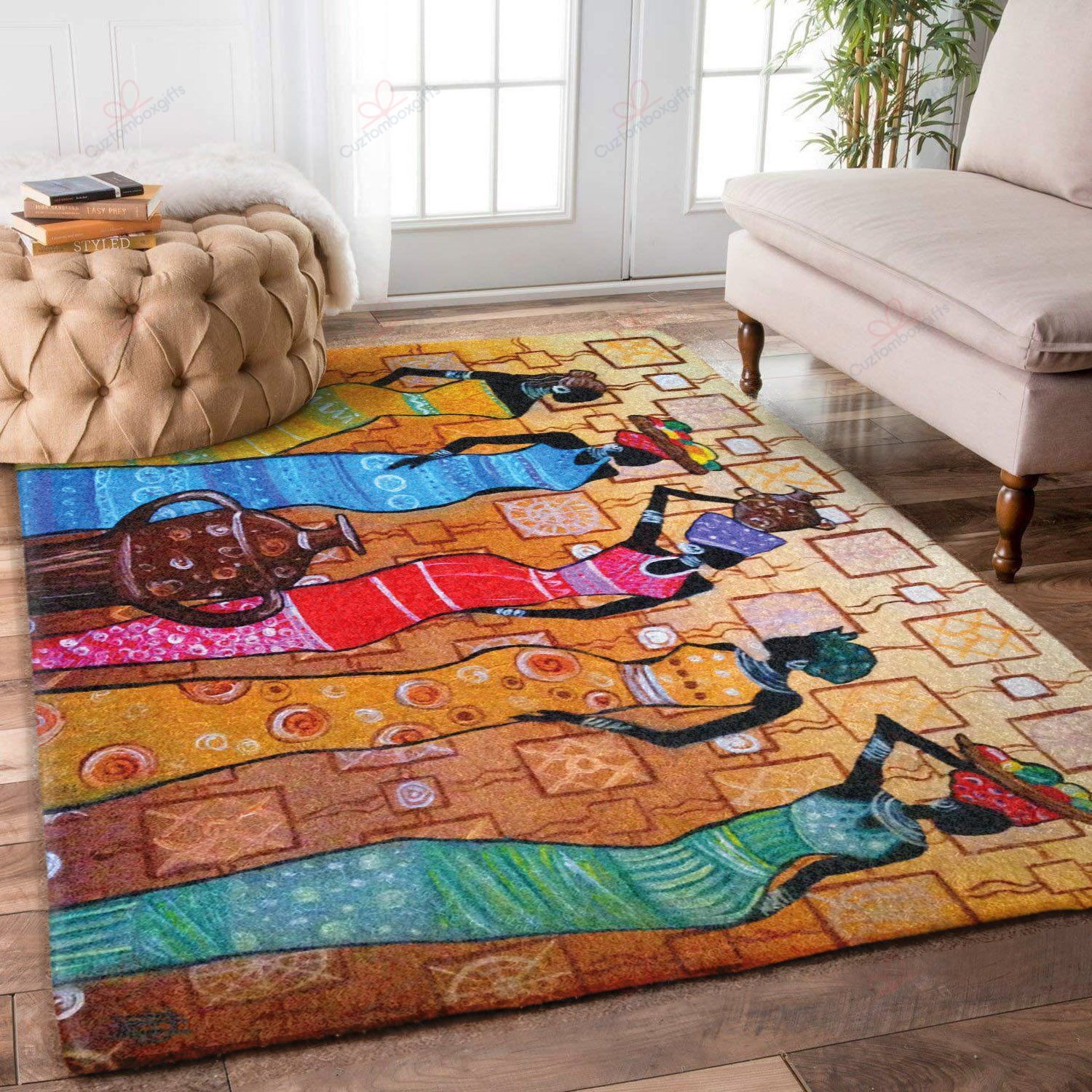 Africa Girls Rug Sport Decor Gift Floor Decor Living Room Carpet Rug Area Rug - e03ddb7e9af8 Africa Girls Rug Sport Decor Gift Floor Decor Living Room Carpet Rug Area Rug - e03ddb7e9af8