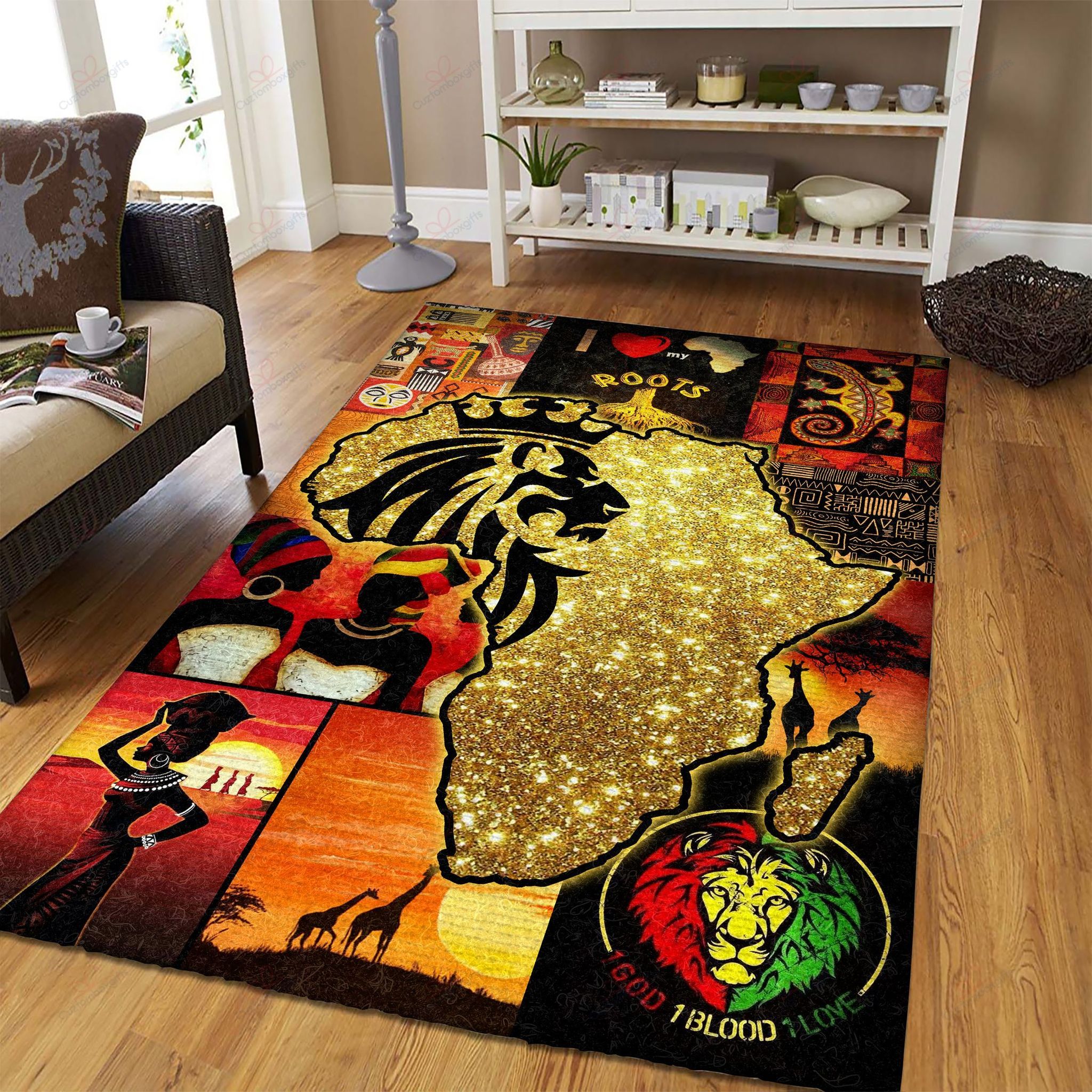 Africa Root Rug Sport Decor Gift Floor Decor Living Room Carpet Rug Area Rug - da7e66fec7e0 Africa Root Rug Sport Decor Gift Floor Decor Living Room Carpet Rug Area Rug - da7e66fec7e0