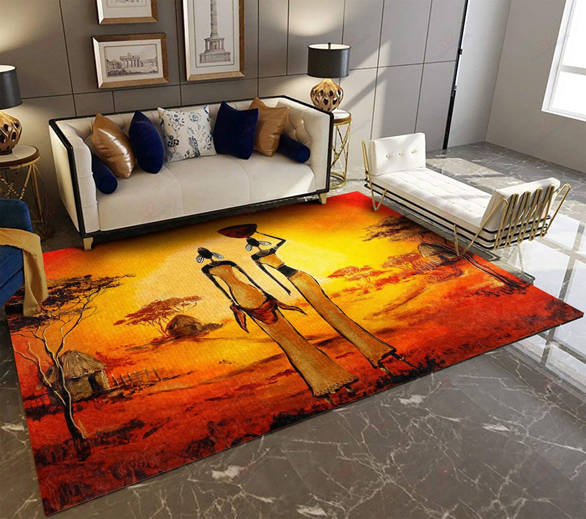 Africa Woman Art Rug Sport Decor Gift Floor Decor Living Room Carpet Rug Area Rug - a39f6d64157f Africa Woman Art Rug Sport Decor Gift Floor Decor Living Room Carpet Rug Area Rug - a39f6d64157f