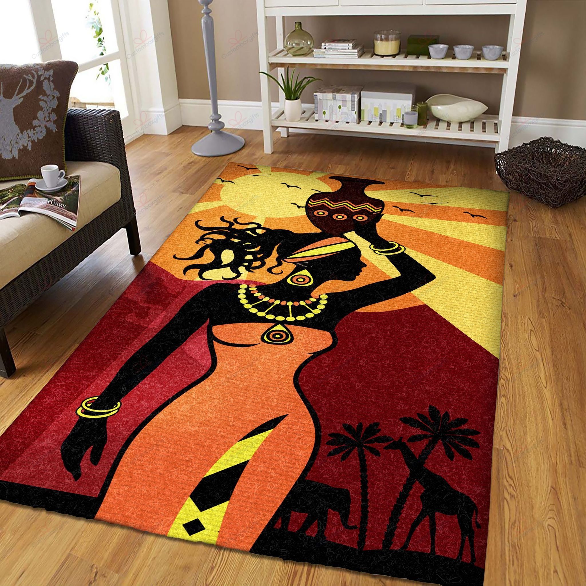 Africa Woman Rug Sport Decor Gift Floor Decor Living Room Carpet Rug Area Rug - 92665d2fe343 Africa Woman Rug Sport Decor Gift Floor Decor Living Room Carpet Rug Area Rug - 92665d2fe343