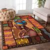 Africa Woman Pattern Rug Sport Decor Gift Floor Decor Living Room Carpet Rug Area Rug - c6d029463e70