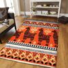 African Alpaca Pattern Rug Sport Decor Gift Floor Decor Living Room Carpet Rug Area Rug - 423a1f14761f