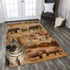 African Animals Rug Sport Decor Gift Floor Decor Living Room Carpet Rug Area Rug - e778f6f0aec7