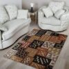 African Art Rug Sport Decor Gift Floor Decor Living Room Carpet Rug Area Rug - d2746da88875
