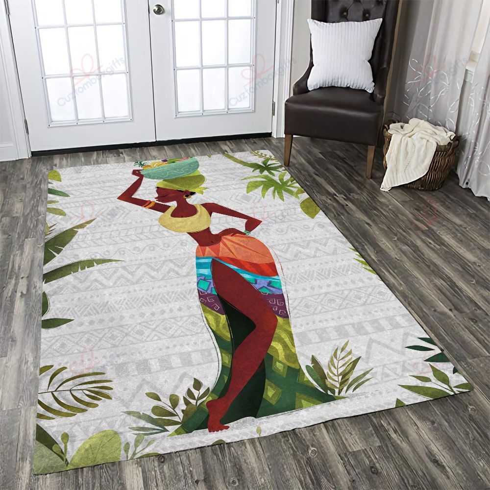 African Black Girl In Nature Rug Sport Decor Gift Floor Decor Living Room Carpet Rug Area Rug - f97cd1292cf0 African Black Girl In Nature Rug Sport Decor Gift Floor Decor Living Room Carpet Rug Area Rug - f97cd1292cf0