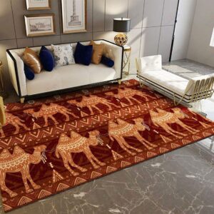 African Camels Rug Sport Decor Gift Floor Decor Living Room Carpet Rug Area Rug - 36cc5d924c74