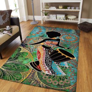 African Dance Rug Sport Decor Gift Floor Decor Living Room Carpet Rug Area Rug - 160830cac2f4