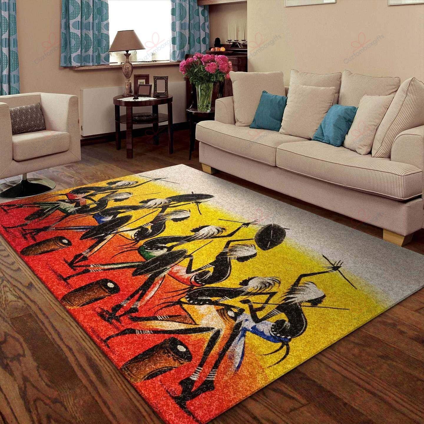 African Dance Rug Sport Decor Gift Floor Decor Living Room Carpet Rug Area Rug - 74252e09e611 African Dance Rug Sport Decor Gift Floor Decor Living Room Carpet Rug Area Rug - 74252e09e611