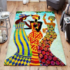 African Dancer Rug Sport Decor Gift Floor Decor Living Room Carpet Rug Area Rug - e44cfb219d63