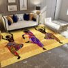 African Dancer Rug Sport Decor Gift Floor Decor Living Room Carpet Rug Area Rug - 62680794e25c