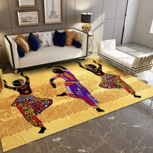 African Dancer Rug Sport Decor Gift Floor Decor Living Room Carpet Rug Area Rug - 62680794e25c