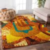 African Elephant 1 Rug Sport Decor Gift Floor Decor Living Room Carpet Rug Area Rug - 5db83e99f25b