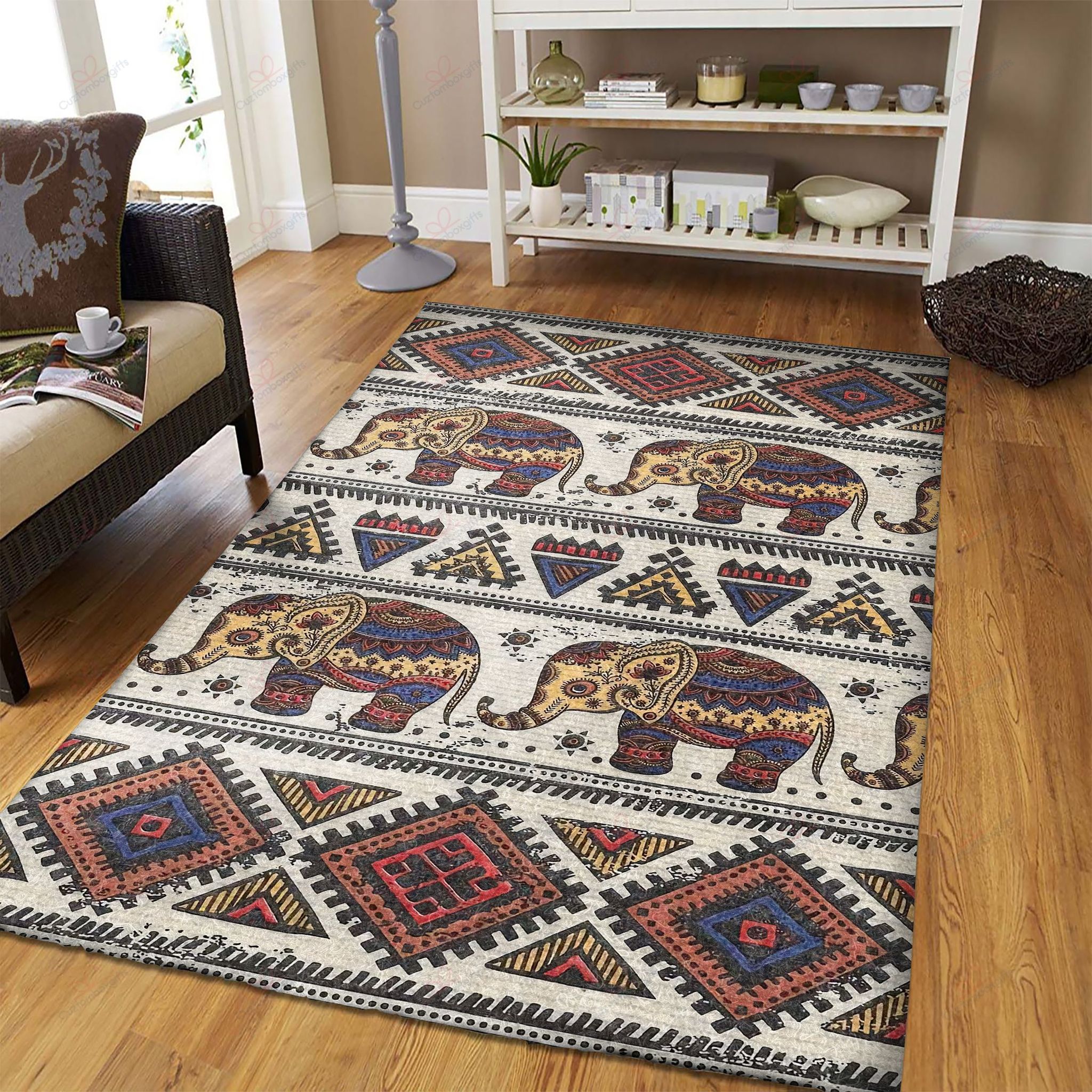 African Elephants Rug Sport Decor Gift Floor Decor Living Room Carpet Rug Area Rug - 277bb7a45f6e African Elephants Rug Sport Decor Gift Floor Decor Living Room Carpet Rug Area Rug - 277bb7a45f6e