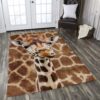 African Giraffe Rug Sport Decor Gift Floor Decor Living Room Carpet Rug Area Rug - e0ce771d6c10