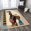 African Girl 1 Rug Sport Decor Gift Floor Decor Living Room Carpet Rug Area Rug - b8419e19d951