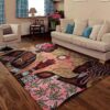 African Girl 2 Rug Sport Decor Gift Floor Decor Living Room Carpet Rug Area Rug - ed4192047207
