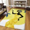 African Girl Black Beautiful Rug Sport Decor Gift Floor Decor Living Room Carpet Rug Area Rug - 6858bad7487d