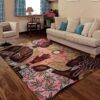 African Girl Rug Sport Decor Gift Floor Decor Living Room Carpet Rug Area Rug - c441909e8020