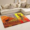 African In The Sunset Rug Sport Decor Gift Floor Decor Living Room Carpet Rug Area Rug - b4cd0ff4cebf