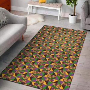 African Kente Rug Sport Decor Gift Floor Decor Living Room Carpet Rug Area Rug - 1cdde903abf8