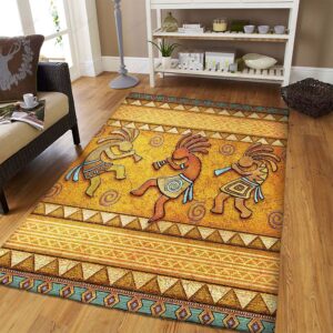 African Kokopelli Rug Sport Decor Gift Floor Decor Living Room Carpet Rug Area Rug - 17e1aed7832b