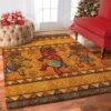 African Kokopelli Rug Sport Decor Gift Floor Decor Living Room Carpet Rug Area Rug - 694121b8c705