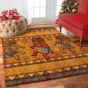 African Kokopelli Rug Sport Decor Gift Floor Decor Living Room Carpet Rug Area Rug - 694121b8c705