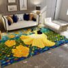 African Lady And Sea Rug Sport Decor Gift Floor Decor Living Room Carpet Rug Area Rug - 0b071133cce6