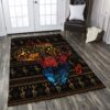 African Map Rug Sport Decor Gift Floor Decor Living Room Carpet Rug Area Rug - be0e64b4b541