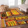 African Pattern 5 Rug Sport Decor Gift Floor Decor Living Room Carpet Rug Area Rug - 98a661ec4d8c