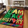 African Pride Black History Rug Sport Decor Gift Floor Decor Living Room Carpet Rug Area Rug - de156165db93