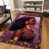 African Queen Mandala Rug Sport Decor Gift Floor Decor Living Room Carpet Rug Area Rug - 22ec3d9f3232