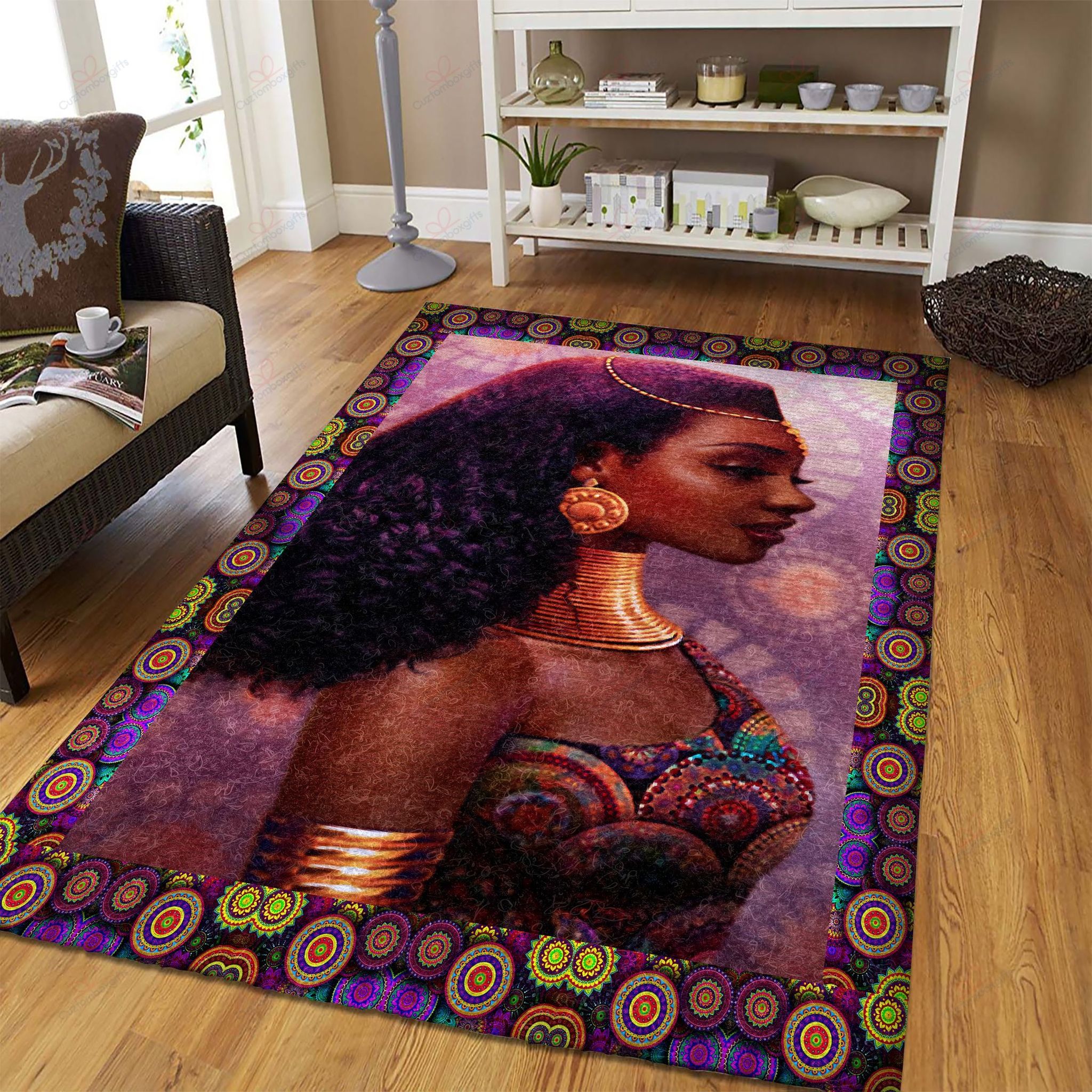 African Queen Mandala Rug Sport Decor Gift Floor Decor Living Room Carpet Rug Area Rug - 22ec3d9f3232 African Queen Mandala Rug Sport Decor Gift Floor Decor Living Room Carpet Rug Area Rug - 22ec3d9f3232