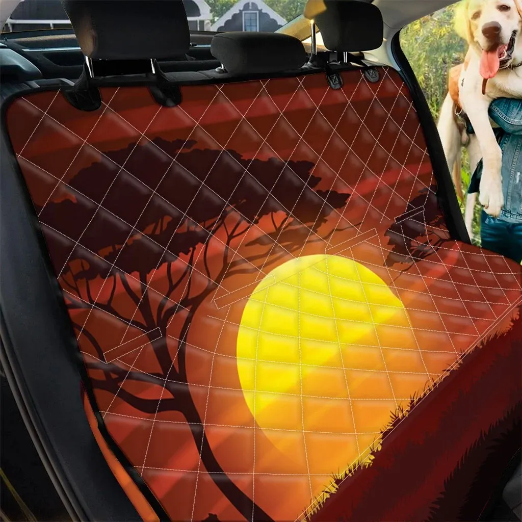African Savanna Sunset Scenery Design Car Back Seat Cover Dog Car Seat Covers - 2731c2f63e06 African Savanna Sunset Scenery Design Car Back Seat Cover Dog Car Seat Covers - 2731c2f63e06