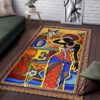 African Woman 4 Rug Sport Decor Gift Floor Decor Living Room Carpet Rug Area Rug - 7c240abd0e5c