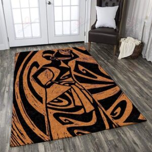 African Woman 7 Rug Sport Decor Gift Floor Decor Living Room Carpet Rug Area Rug - b493d99809b5