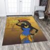 African Woman Figure 1 Rug Sport Decor Gift Floor Decor Living Room Carpet Rug Area Rug - 8b8df77d05d5