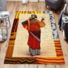 African Woman Rug Sport Decor Gift Floor Decor Living Room Carpet Rug Area Rug - 139ac7fafa21