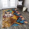 African Woman Rug Sport Decor Gift Floor Decor Living Room Carpet Rug Area Rug - e61f7f1599af