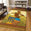 African Woman Loves Music Rug Sport Decor Gift Floor Decor Living Room Carpet Rug Area Rug - f865cc19253a