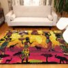 African Woman Pattern Rug Sport Decor Gift Floor Decor Living Room Carpet Rug Area Rug - 51ea7e77d85b