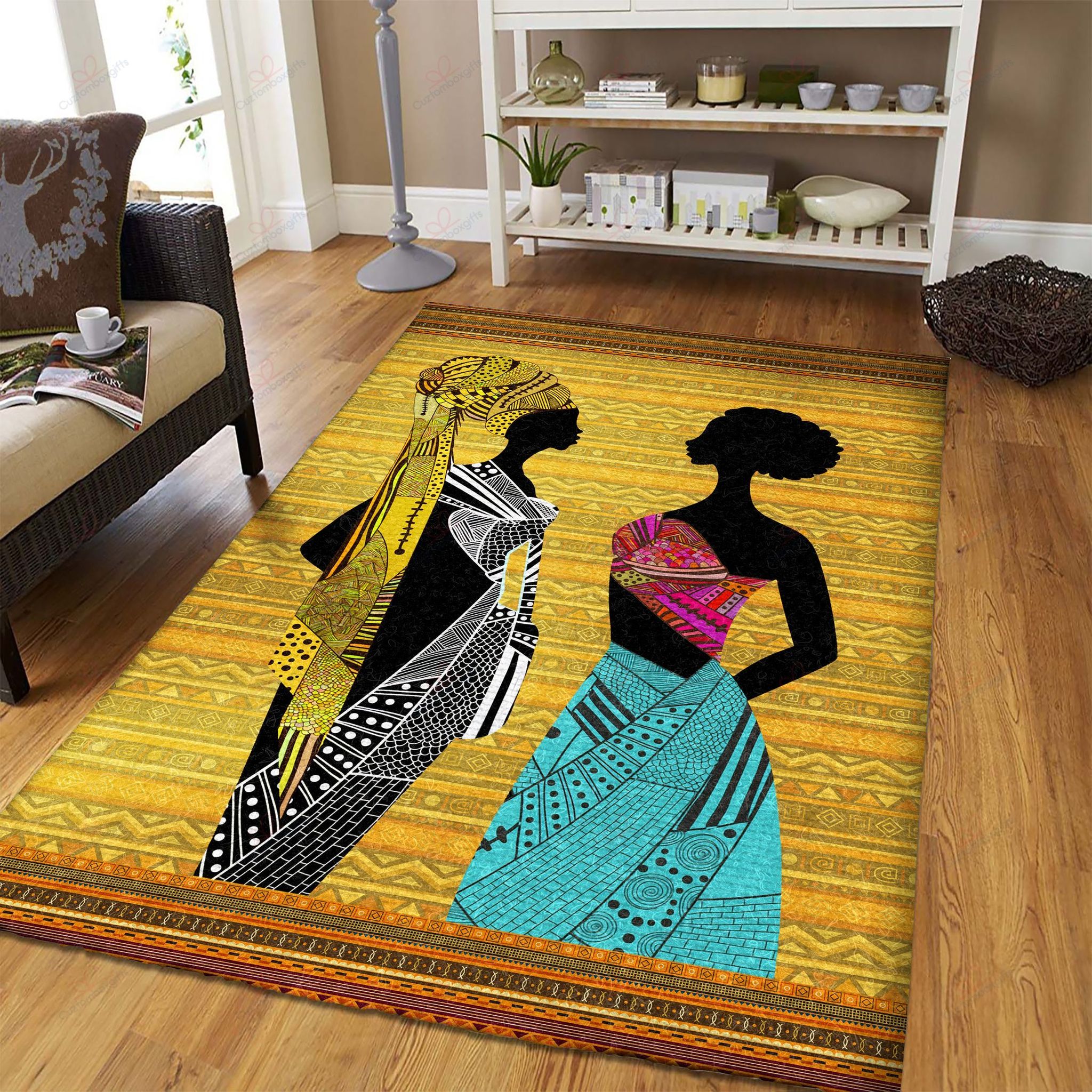 African Woman Queen Rug Sport Decor Gift Floor Decor Living Room Carpet Rug Area Rug - dd99bf3766f3 African Woman Queen Rug Sport Decor Gift Floor Decor Living Room Carpet Rug Area Rug - dd99bf3766f3